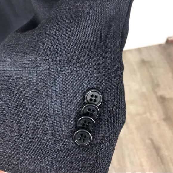 Michael Kors Charcoal Gray Sports Coat Suit Jacket - Picture 3 of 8